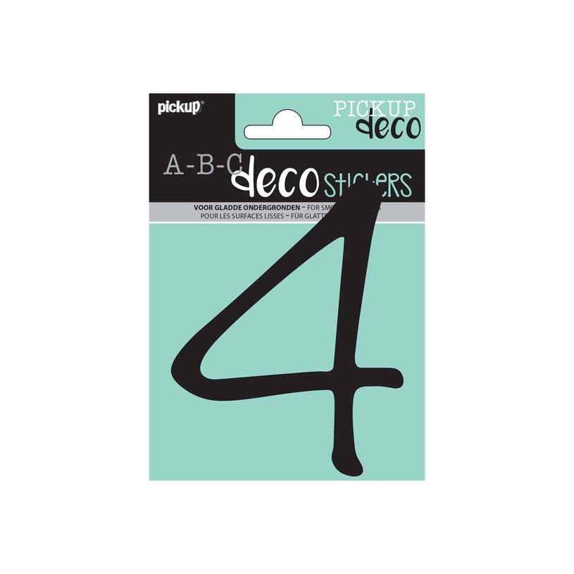 8711234003485-Pickup Déco Lynn - Étiquette autocollante 120 mm - Chiffre 4 - noir-P_79413365_1-0