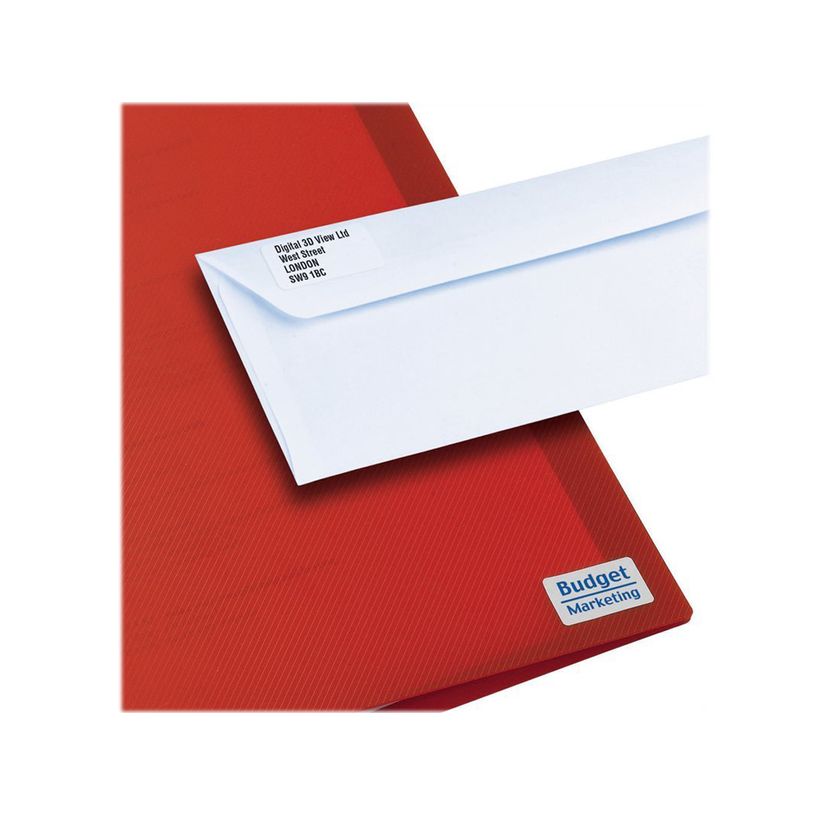 Étiquettes Blanches Autocollantes 38,1 X 21,2 Mm – Lot De 6500 étiquettes – Compatible Imprimantes Laser, Jet D'encre Et Copieurs – Coins Arrondis – 100 Feuilles A4