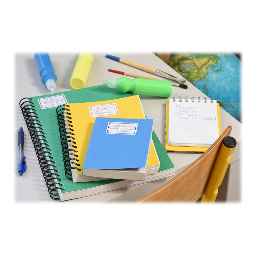 5014702026249-Avery - 20 Étiquettes scolaires blanches lignées bleu - 36 x 56 mm-P_79413504_2-2