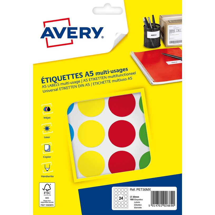 5014702026690-Avery - Etui A5 - 168 Pastilles adhésives - couleurs assorties - diamètre 30 mm-P_79413534_1-0