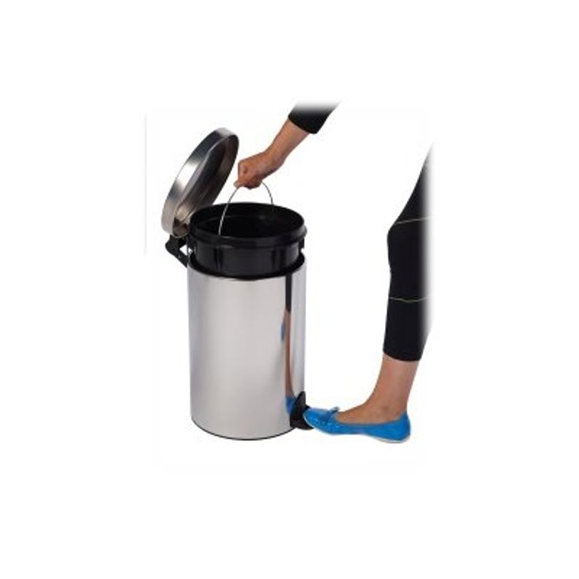 3019920903602-Rossignol SANELIA - Poubelle à pédale - 20 L - acier inoxydable-P_79413578_4-3