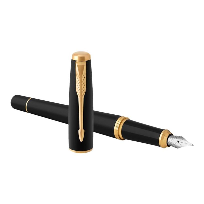 3501179316017-Parker Urban - Stylo plume noir mat GT - pointe moyenne-P_79413638_4-3