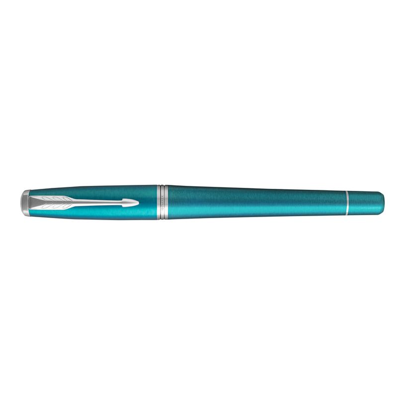 3501179316024-Parker Urban - Stylo plume - encre bleue - moyen - corps bleu vibrant/argent-P_79413639_1-0