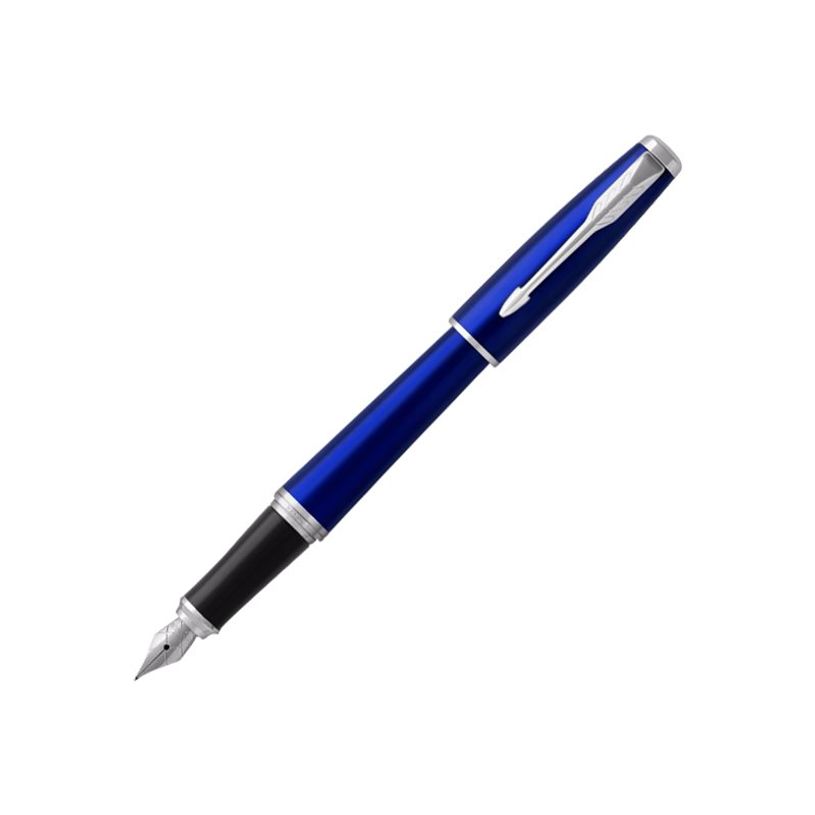 3501179316062-Parker Urban - Stylo plume - encre bleue - moyen - corps bleu/argent-P_79413643_4-3