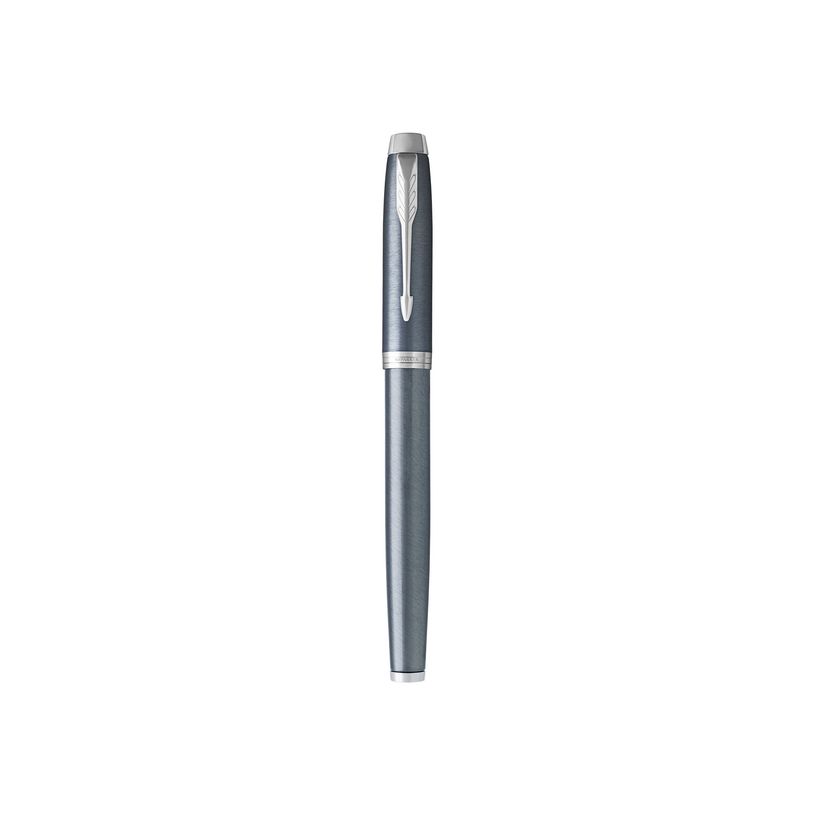 3501179316482-Parker IM - Stylo plume - encre bleue - fin - gris/argent-P_79413681_4-3