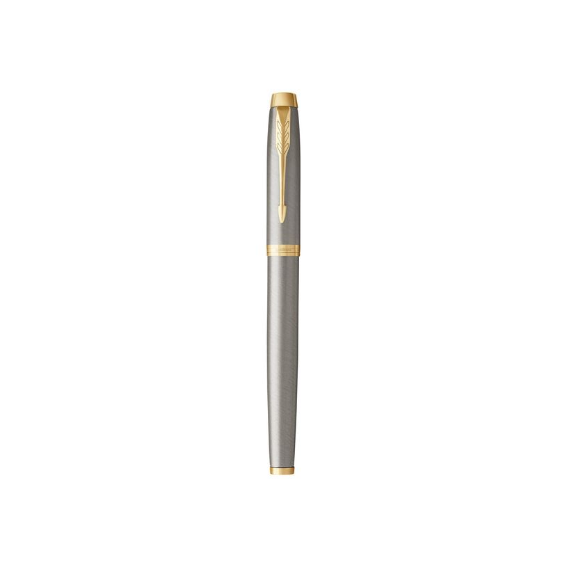 3501179316499-Parker IM - Stylo plume métal brossé - pointe fine-P_79413682_4-3