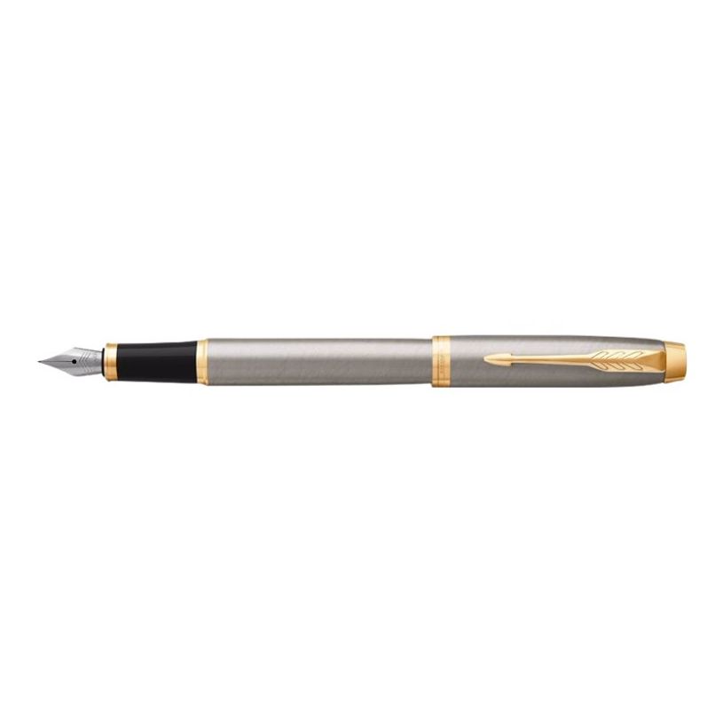 3501179316499-Parker IM - Stylo plume métal brossé - pointe fine-P_79413682_5-4