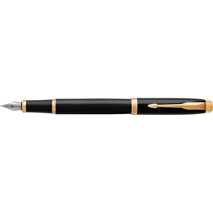 3501179316529-Parker IM - Stylo plume noir GT - pointe moyenne-P_79413685_1-0