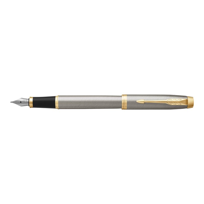 3501179316567-Parker IM - Stylo plume métal brossé - pointe moyenne-P_79413689_2-1