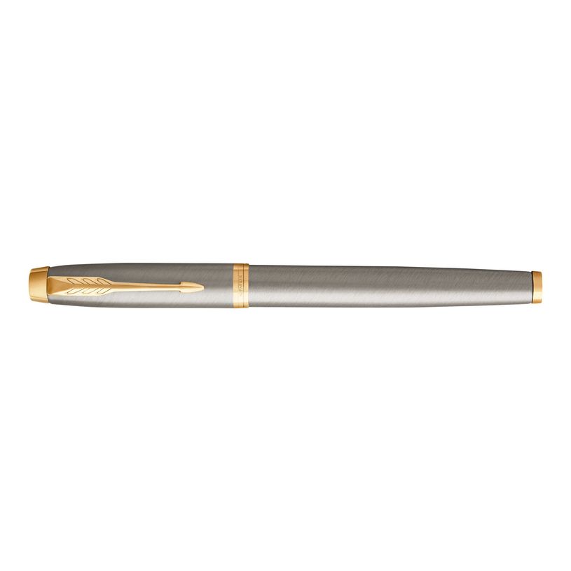 3501179316567-Parker IM - Stylo plume métal brossé - pointe moyenne-P_79413689_3-2