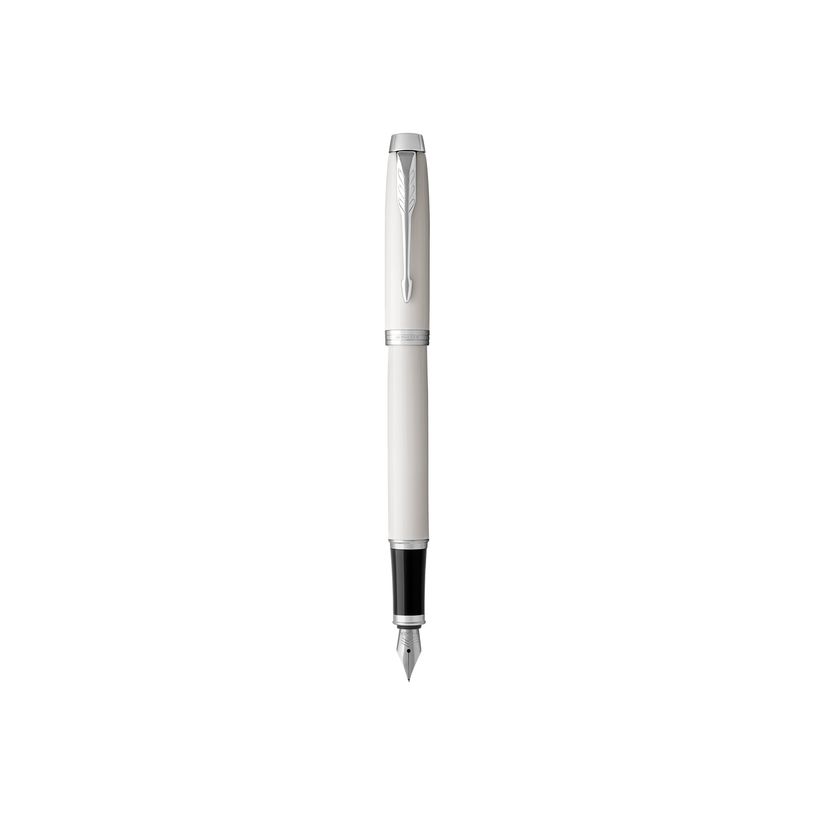 3501179316727-Parker IM - Stylo plume blanc - pointe fine-P_79413705_1-0