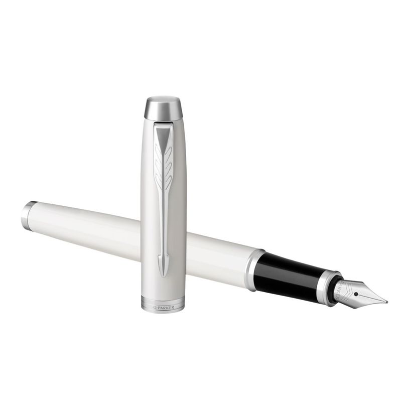 3501179316727-Parker IM - Stylo plume blanc - pointe fine-P_79413705_2-1