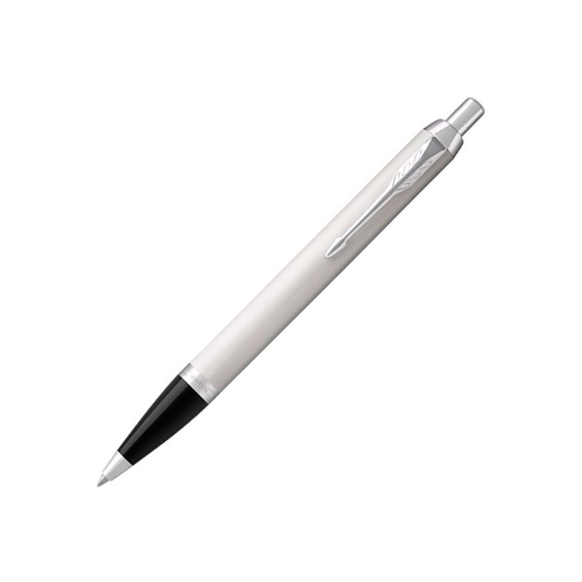 3501179316758-Parker IM - Stylo à bille blanc/argent - encre bleue-P_79413708_1-0