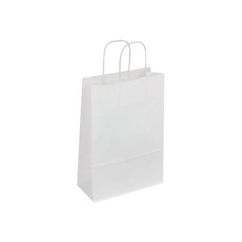 3135250985504-50 Sacs cadeau kraft - poignées torsadées - 22 cm x 10 cm x 30,5 cm - blanc-P_79414207_1-0