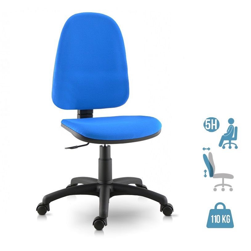 3660916034413-Fauteuil de bureau TORINO - accoudoirs en option - Bleu-P_79414238_1-0