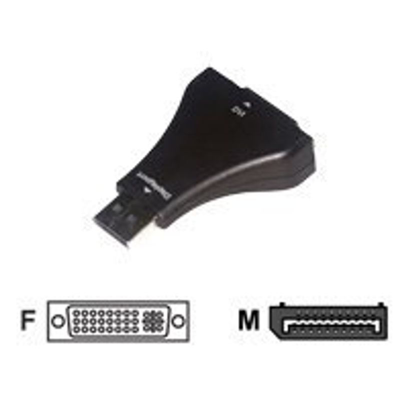 3700224704780-MCL Samar - adaptateur DisplayPort (M) vers DVI-I (F)-P_79414660_1-0