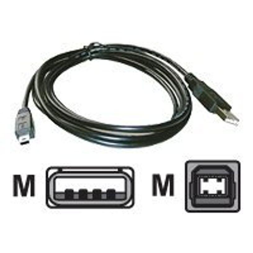 3700224718459-MCL Samar - câble USB 2.0 type A (M) vers mini USB type B (M) (5 broches) - 2 m-P_79414759_1-0