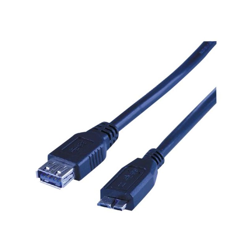 3700224751944-MCL Samar - câble USB 3.0 OTG type A (F) vers micro USB  type B (M) - 1 m-P_79414906_1-0