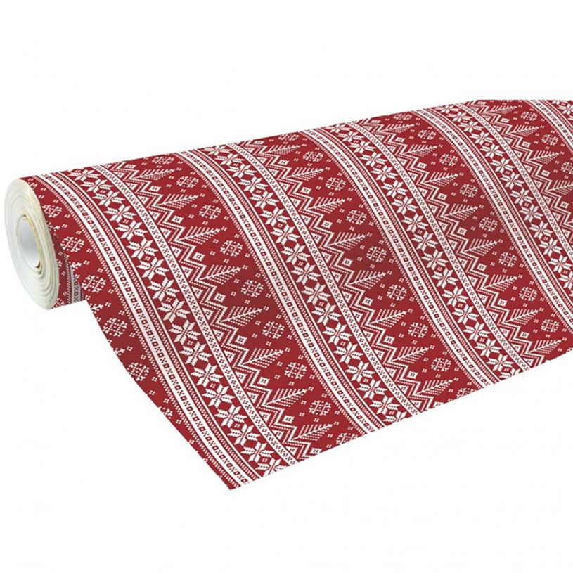 3329682013410-Clairefontaine Alliance - Papier cadeau - 70 cm x 50 m - 60 g/m² - motif sapins scandinave-P_79414952_1-0