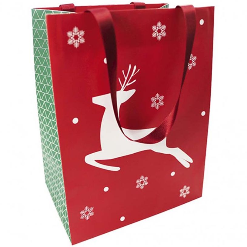 3329682018071-Clairefontaine - Sac cadeau - 19 cm x 12 cm x 25 cm - motif Noël traditions-P_79414964_1-0