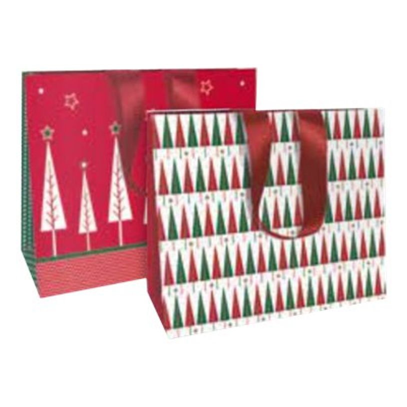 3329682018095-Clairefontaine - Sac cadeau - 35 cm x 10 cm x 27,5 cm - motif Noël chic-P_79414966_1-0