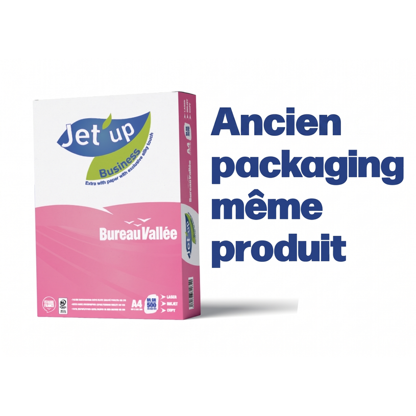 3141728720706-Bureau Vallée - Papier blanc - A4 (210 x 297 mm) - 80 g/m² - 2500 feuilles (carton de 5 ramettes)--2