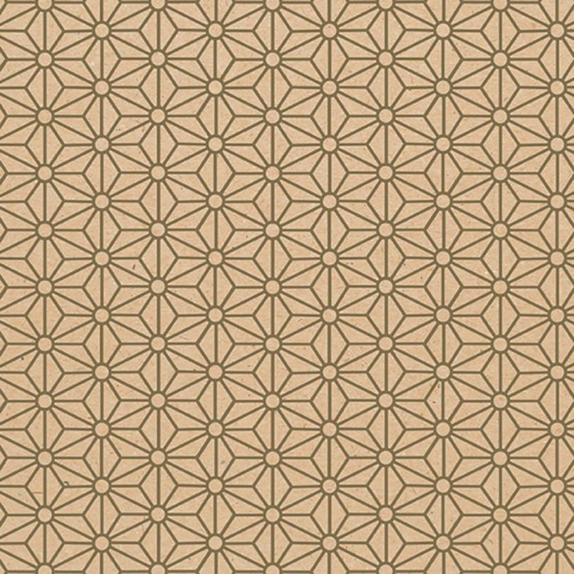 3329682238035-Clairefontaine - Papier cadeau kraft - 70 cm x 50 m - 70 g/m² - motif losanges or-P_79415002_2-1
