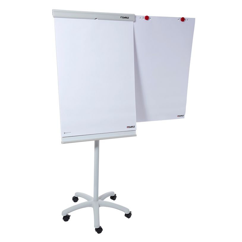 4009729054789-DAHLE - Chevalet de conférence mobile TEAM - métallique magnétique - 99 x 68 cm - laqué-P_79415080_2-1