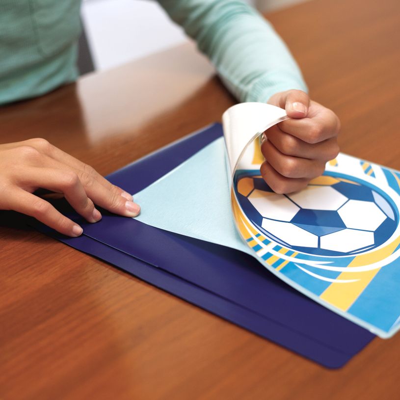 0077511530234-Fellowes - 100 pochettes de plastification A3 (303 x 426 mm) - 80 microns - brillantes dos adhésif--2