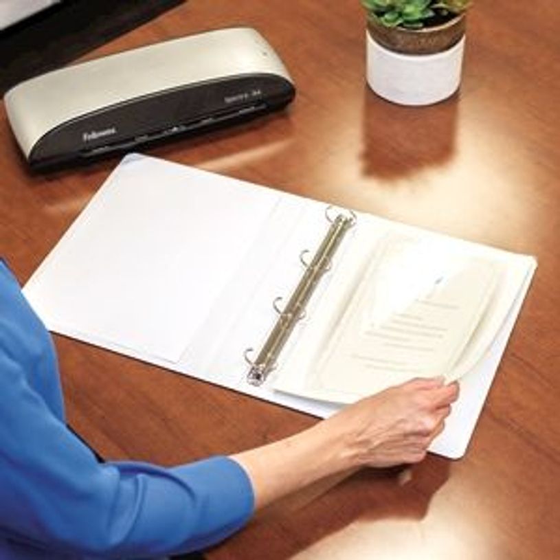 0043859521821-Fellowes - 100 pochettes de plastification A4 (216 x 303 mm) - 80 microns - brillantes pré-P_79415143_4-2