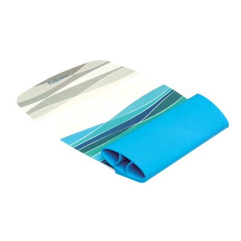 0043859668014-Fellowes - Tapis de souris en silicone avec repose-poignet - Bleu clair-P_79415148_1-0