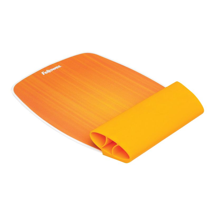 0043859668045-Fellowes - Tapis de souris en silicone avec repose-poignet - orange-P_79415151_3-0
