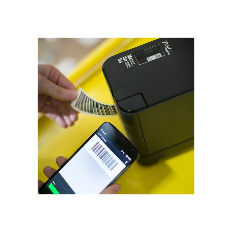 4977766764452-Brother P-Touch PT-P950NW - imprimante d'étiquettes - monochrome - transfert thermique-P_79415161_26-10