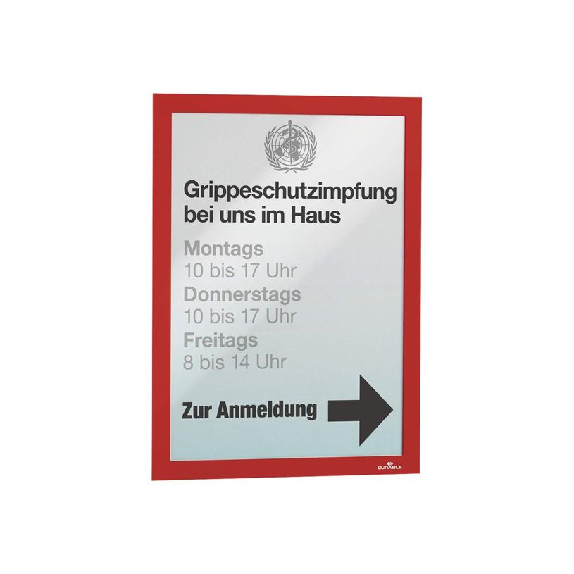 4005546405186-Durable Duraframe - 2 Cadres d'affichage adhésif - A4 - rouge-P_79415373_17-22