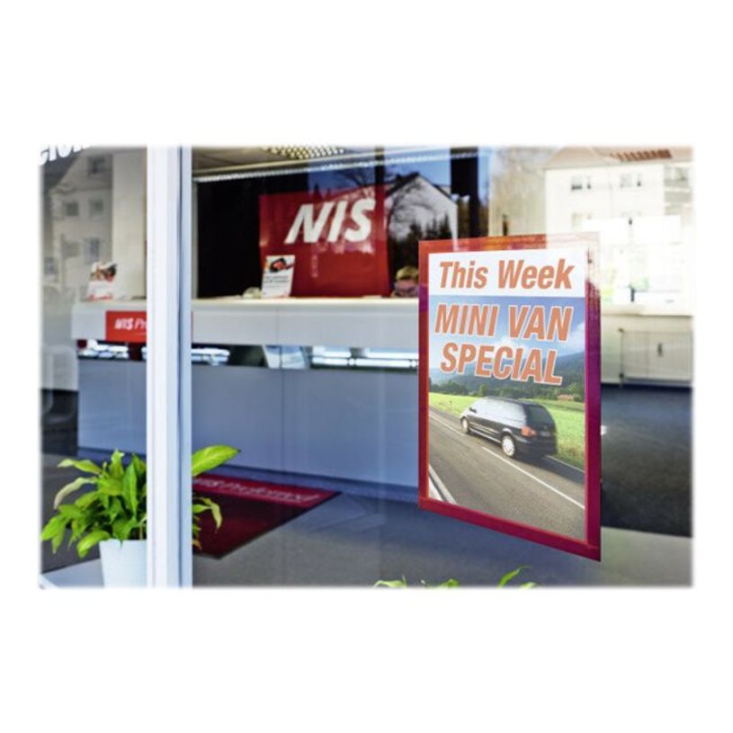 4005546405186-Durable Duraframe - 2 Cadres d'affichage adhésif - A4 - rouge-P_79415373_5-4