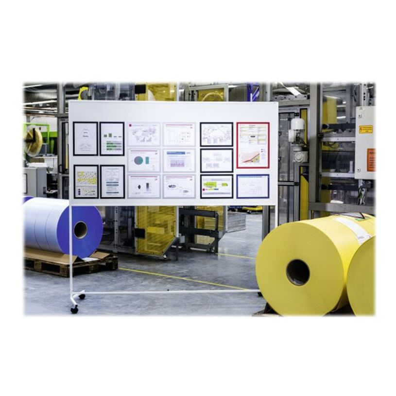 4005546405667-Durable Duraframe Magnetic - 5 Cadres d'affichage magnétiques - A4 - noir - pour surface-P_79415375_10-12
