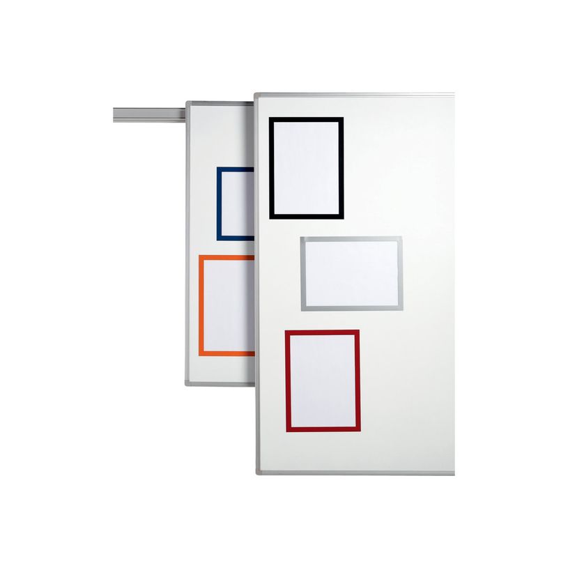 4005546405667-Durable Duraframe Magnetic - 5 Cadres d'affichage magnétiques - A4 - noir - pour surface-P_79415375_15-15