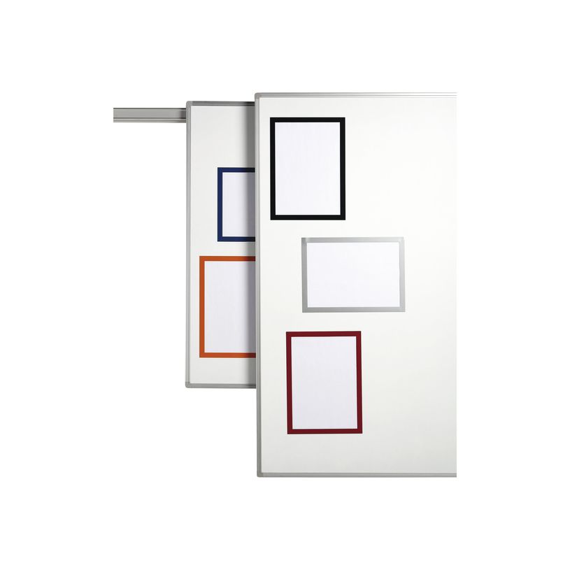 4005546405667-Durable Duraframe Magnetic - 5 Cadres d'affichage magnétiques - A4 - noir - pour surfaces -P_79415375_3-2