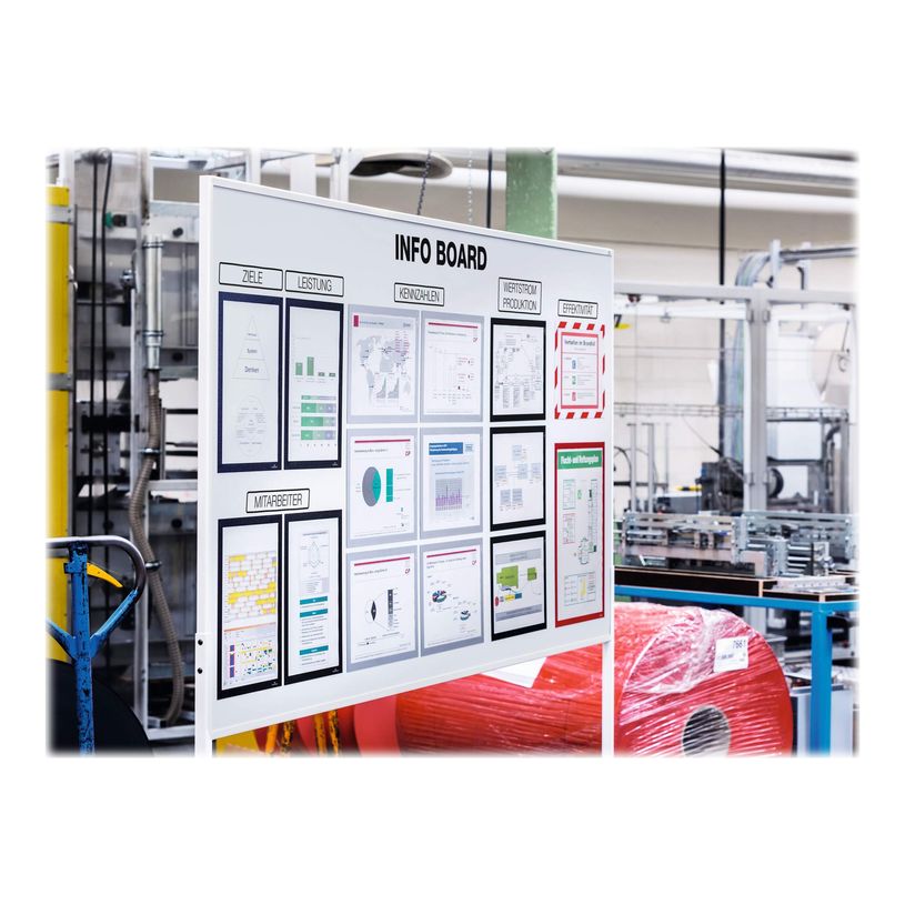 4005546405667-Durable Duraframe Magnetic - 5 Cadres d'affichage magnétiques - A4 - noir - pour surfaces -P_79415375_6-5