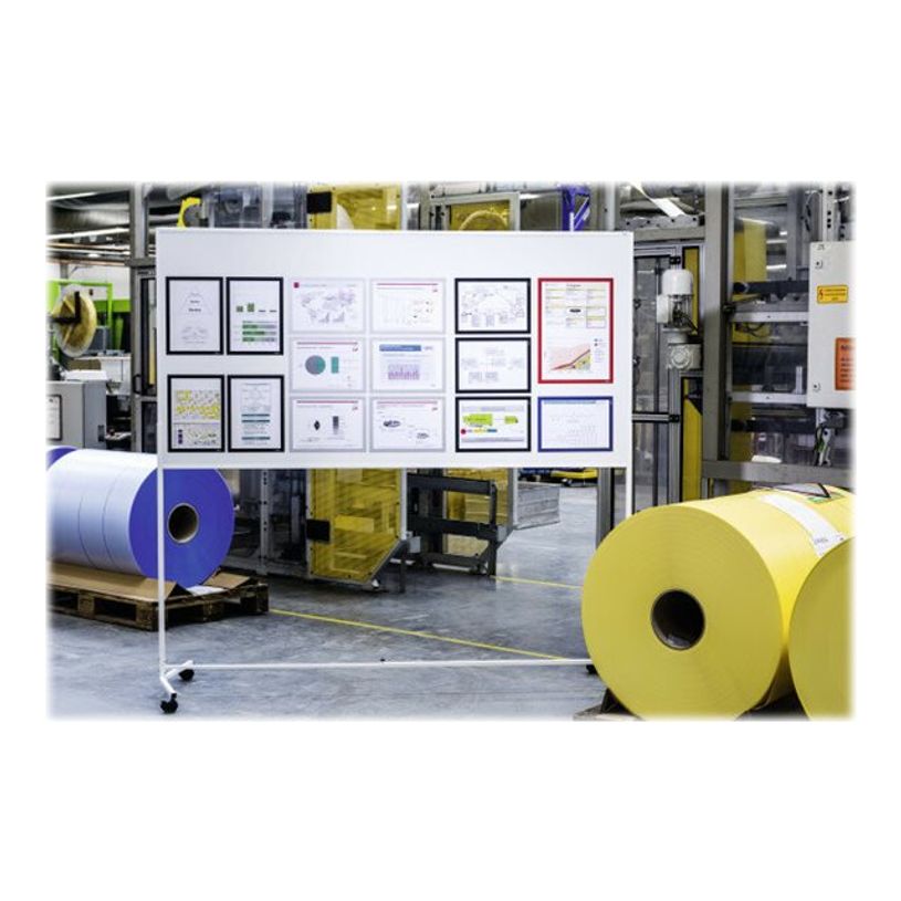 4005546405681-Durable Duraframe Magnetic - 5 Cadres d'affichage magnétiques - A4 - bleu - pour surfaces -P_79415377_3-2