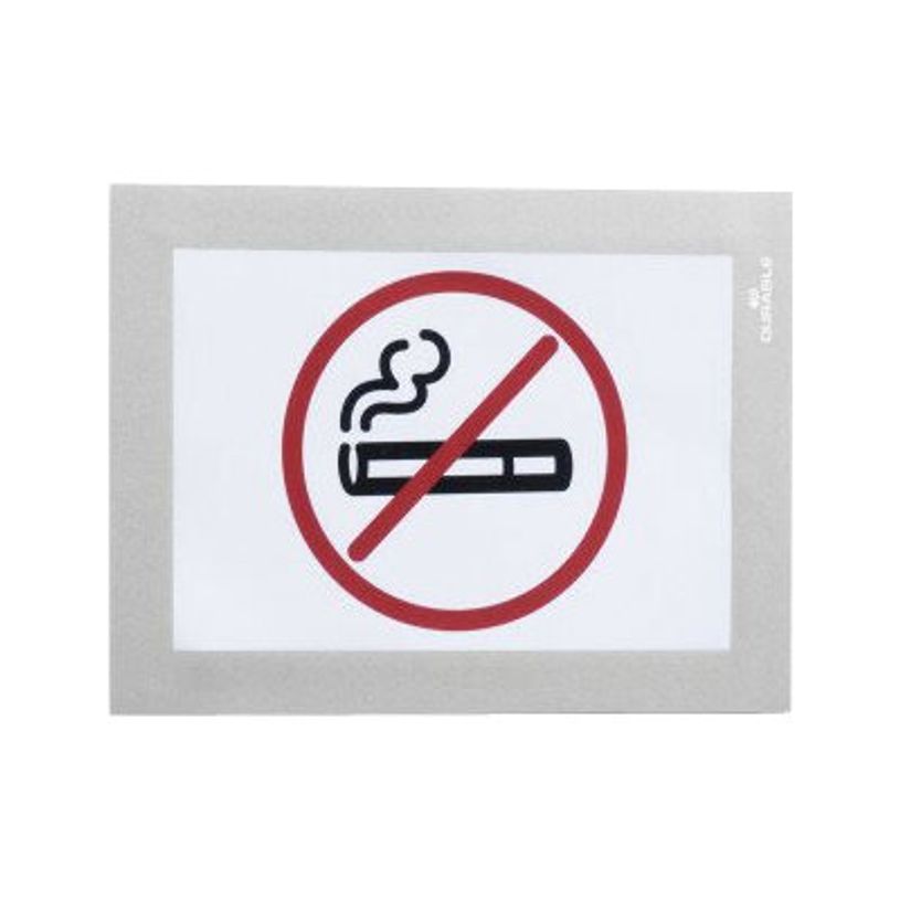 4005546405933-Durable Duraframe - Cadre d'affichage adhésif - A6 - argent-P_79415380_1-0