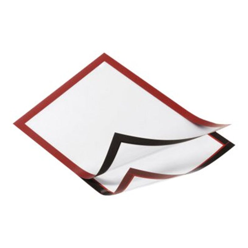 4005546406015-Durable Duraframe - Cadre d'affichage adhésif - A4 - rouge-P_79415381_6-4