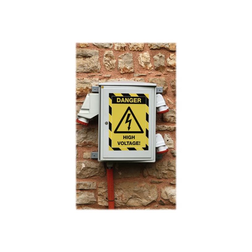 4005546406572-Durable Duraframe Magnetic Security - Cadre d'affichage magnétique bicolore - A4 - jaune-P_79415383_12-11