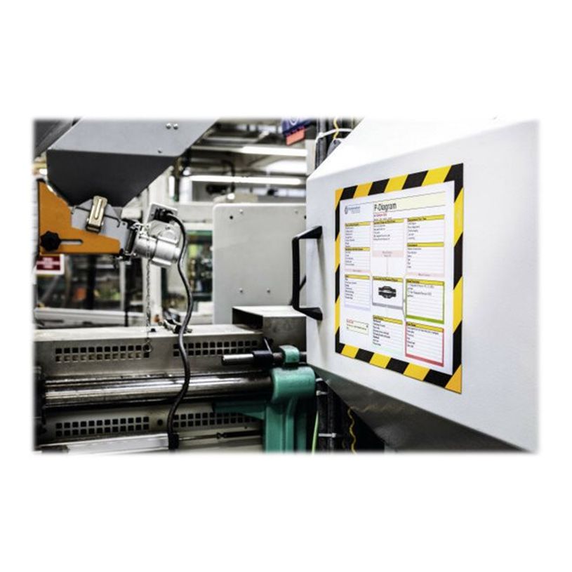 4005546406572-DURABLE DURAFRAME MAGNETIC SECURITY - Soporte de documentos - para A4 - magnético - amar-P_79415383_16-20