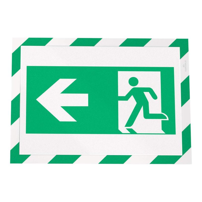 4005546406589-Durable Duraframe Magnetic Security - Cadre d'affichage magnétique bicolore - A4 - vert/bl-P_79415384_1-0