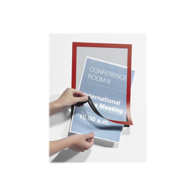 4005546406763-Durable Duraframe - 2 Cadres d'affichage adhésif - A3 - rouge-P_79415386_4-3