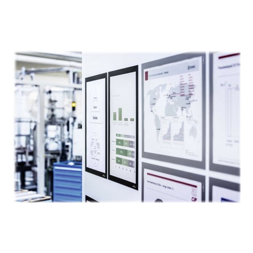 4005546406824-Durable Duraframe Magnetic - 5 Cadres d'affichage magnétiques - A3 - noir - pour surfaces -P_79415388_1-1