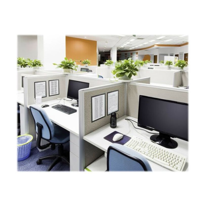 4005546407173-Durable Duraframe Grip -  Cadre d'affichage auto-agrippant - A4 - noir - pour surfaces en t-P_79415396_5-4