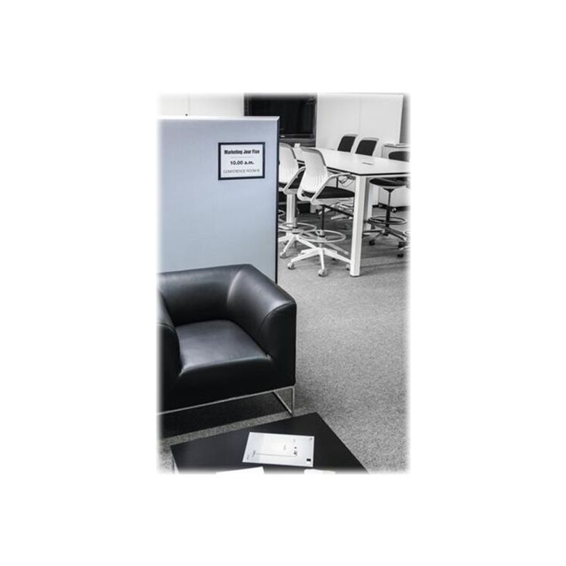 4005546407173-Durable Duraframe Grip -  Cadre d'affichage auto-agrippant - A4 - noir - pour surfaces en t-P_79415396_7-6