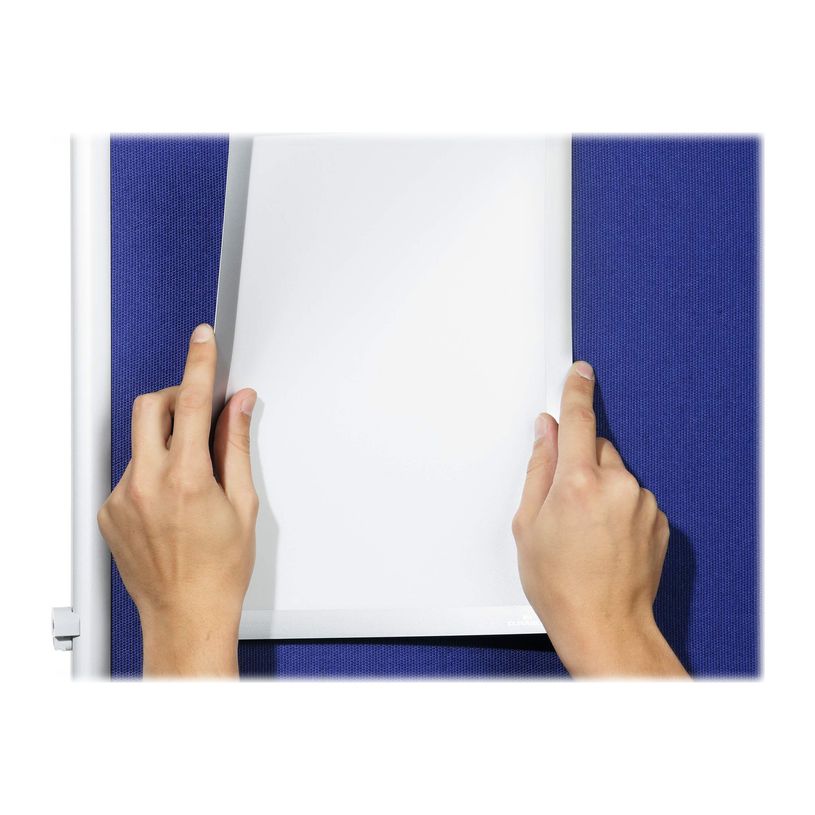 4005546407180-Durable Duraframe Grip -  Cadre d'affichage auto-agrippant - A4 - argent - pour les surface-P_79415397_9-8